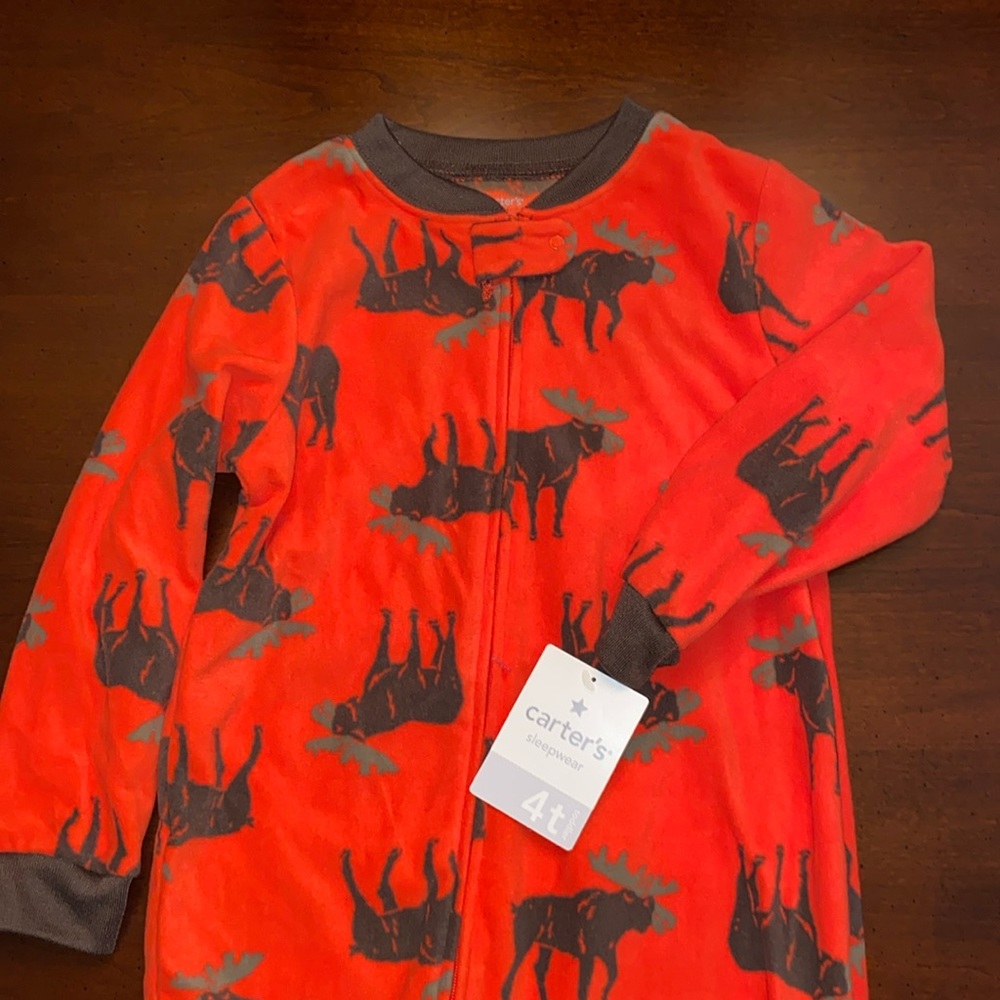 Carter’s one piece pajamas. Fleece. New with tags!